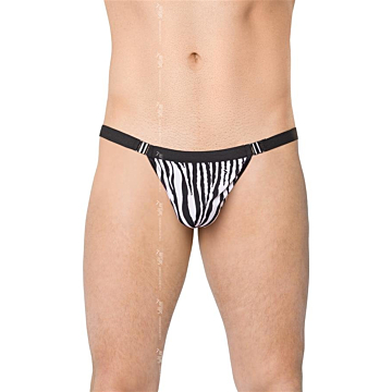 SoftLine Zebra Thong - Men's OS