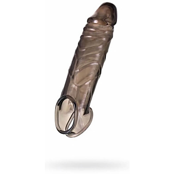 XLover Penis Sleeve for Enlargement 15.5 cm (Dark Transparent) - ToyFa