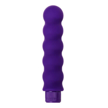 A-Toys Multi Speed Silicone Vibrator (Purple)  - ToyFa - Waterproof