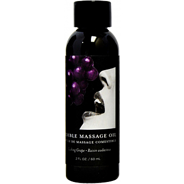 Grape Edible Massage Oil - 2oz / 60ml