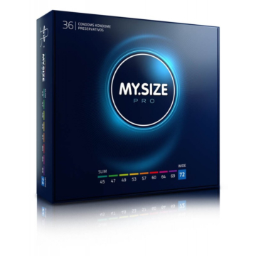 MY SIZE PRO Condoms 72 mm (36 pieces)
