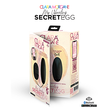 Clara Morgane My Vibrating Secret EGG Black