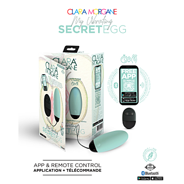 Clara Morgane My Vibrating Secret EGG Turquoise