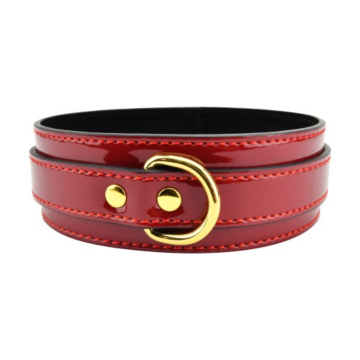 Red Bondage Collar by Bound to Please