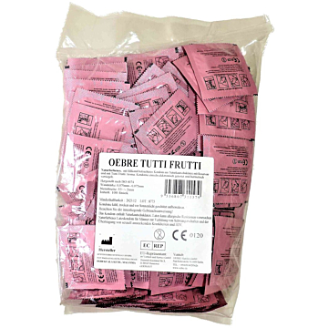 High Quality German Condoms OEBRE TUTTI FRUTTI 100pcs