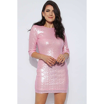 Kinksters Pink Sequin Dress