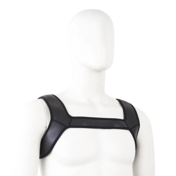 Kinksters Black Neoprene Muscle Harness