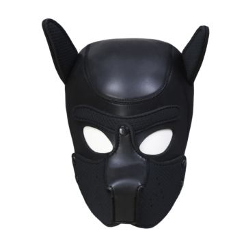 Neoprene Puppy Dog BDSM Hood M-L