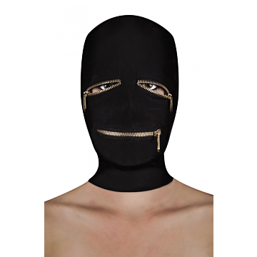 Extreme Zipper Mask with Eye and Mouth Zipper