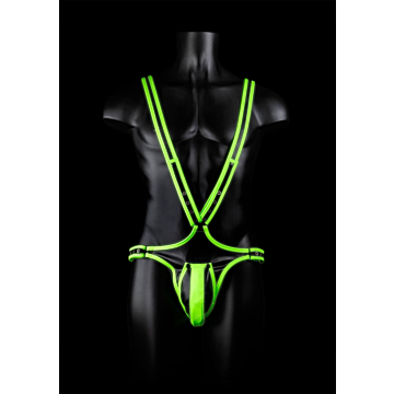 Ouch! Full Body Harness - Glow in the Dark