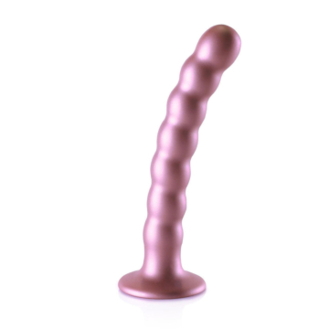 Beaded Silicone G-Spot Dildo 17cm