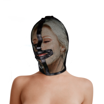 Ouch Fishnet Mask - Black