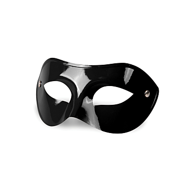 Ouch! Eye Mask - PVC Imitation Leather - Black