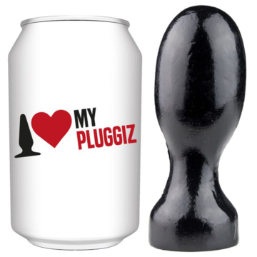 Pluggiz Black Ovaly Plug.