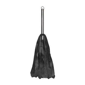 Metal Steel Handle 'D Calf Softy 36 Tails - Black
