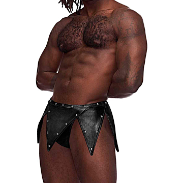 Male Power - Gladiator Kilt Design with an Attached Thong 