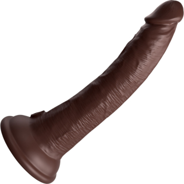 King Cock Elite 7 Inch 2Density Vibe Silicone Remote Cock