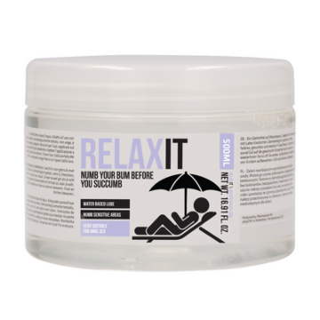 Relax It - Numb Your Bum Before You Succumb - 500 ml