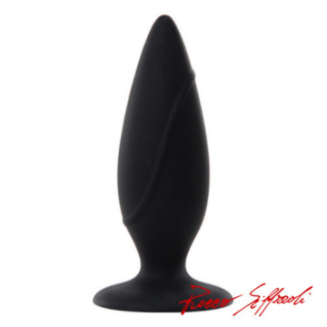 Toyz4lovers Silicone Black Anal Plug - Large