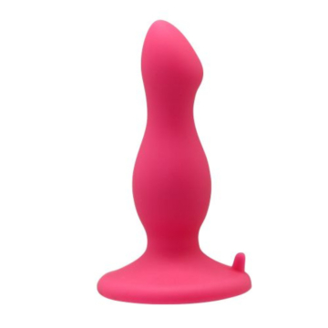 Timeless Butt Plug with Suction Cup (Pink) - Toyz4lovers - Silicone