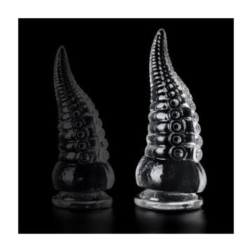 Anal Dildo Monster Aston M 20 x 8 cm - Transparent