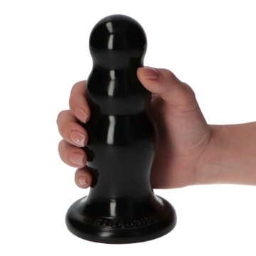 Olmo Italian Cock Butt Plug 16.5 cm (Black) - Toyz4Lovers
