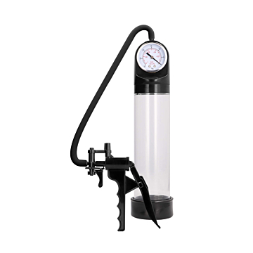 Pumped - Elite Pump With Advanced PSI Gauge - Transparent