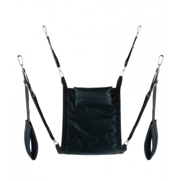 Rectangle Fabric Sling - Complete Set Black