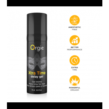 Orgie's Xtra Time Delay Gel - Last Longer!