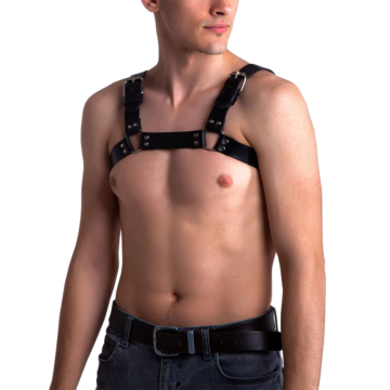 Kinksters Vegan Leather Harness - Black