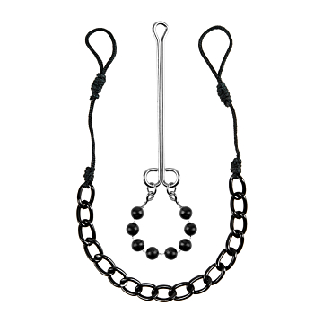 Pipedream Fetish Fantasy Black Jewelry Set