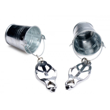 Jugs Nipple Clamps with Buckets
