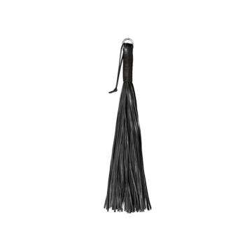 Leather Black Whip Soft - 24 Strings
