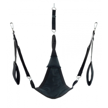 Triangle Fabric Sling - Complete Set Black