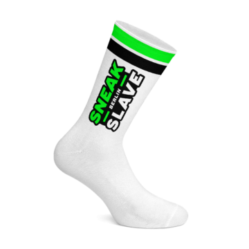 Sneak Slave Socks by Sneakfreaxx - Green.