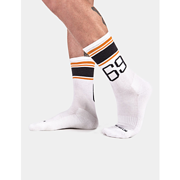 Barcode Berlin White Sport Socks