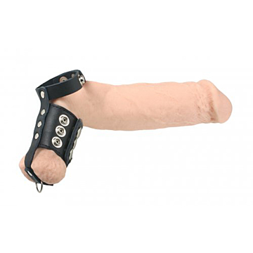 Strict Leather Cock Strap and Ball Stretcher