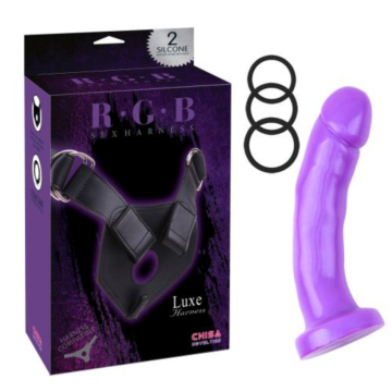 Chisa Novelties Harness and Probe Purple