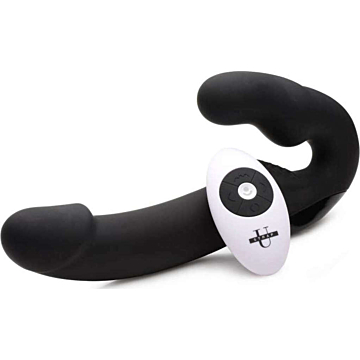 Strap U Urge Strapless Strap On Vibrator Black