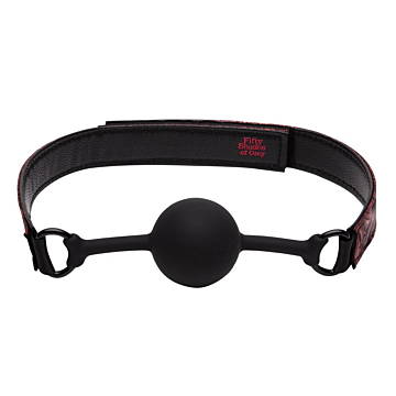 Sweet Anticipation Ball Gag - Red