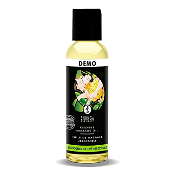 Shunga - Green Tea Organic Massage Oil 60ml