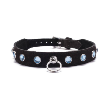 Crystal collar - Light Blue