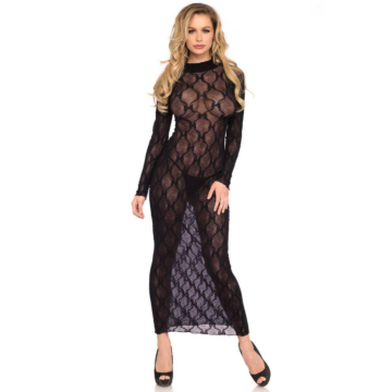 Long sleeved long dress - Leg Avenue