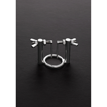 Triune Vice Grip Urethral Stretcher - Brushed Steel