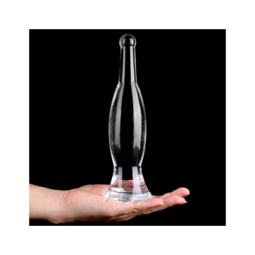 Transparent Bottle Butt Plug L 26 x 6.5 cm