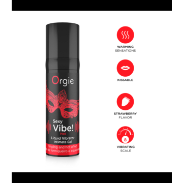 Orgie Sexy Vibe! Hot Liquid Vibrator