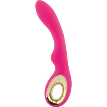 Silicone Pink Wave Grip Vibrator" by Toyz4lovers.