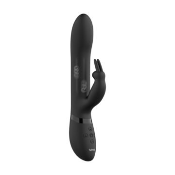 Amoris - Stimulating Beads Rabbit - Black