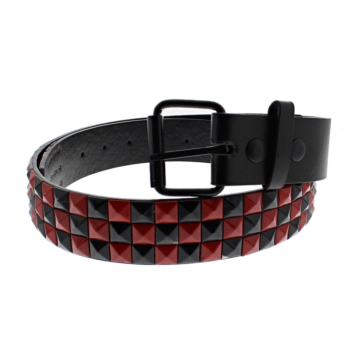 Kinksters Red Leather Chess Belts