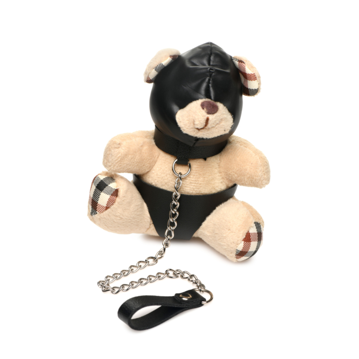 HOODED TEDDY BEAR KEYCHAIN